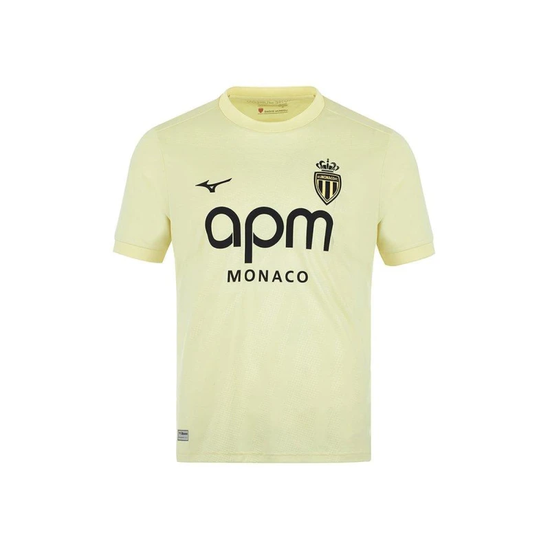 Image of Mizuno Monaco Third Shirt 2025 2026 Adults Yellow male Small