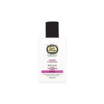 Image of Gentle Lavender & Chamomile Bath Soak - 250ml - 73999 - Roots&wings