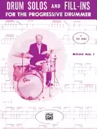 Image of drum solos and fill ins for the progressive drummer bk 1