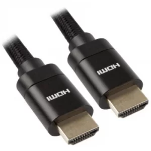 Image of electriQ 5m HDMI 4K Black Braided Cable