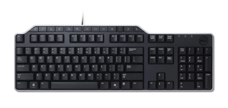 Image of DELL KB522 keyboard Universal USB QWERTY Spanish Black