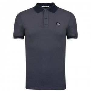 CP COMPANY Logo Polo Shirt - Navy 888