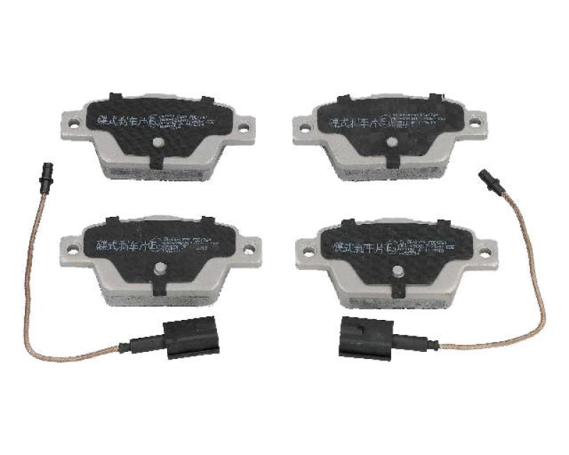 Image of ASHIKA 51-00-0220 Brake pad set Rear Axle, incl. wear warning contact Brake Pad Set,disc brake (402)
