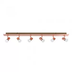 Image of Consul Copper 6 Way Plate Spotlight