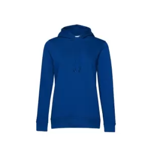 Image of B&C Womens/Ladies Organic Hoodie (L) (Royal Blue)