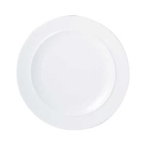 Denby White By Denby Dinner Plate