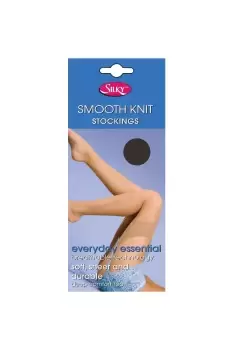 image of Smooth Knit Stockings (1 Pairs)