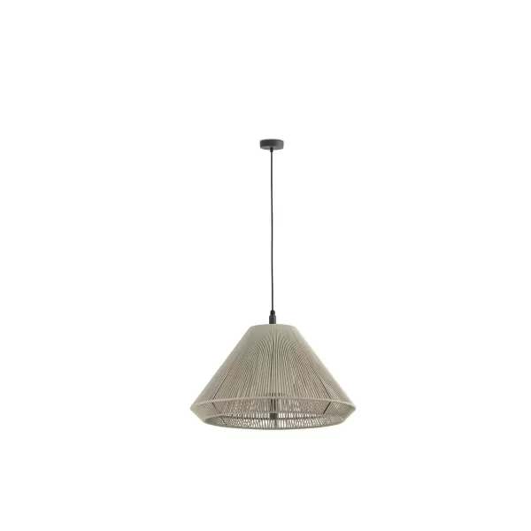 image of Saigon Out C70 Grey, Beige Pendant Lamp Cone Cap IP65