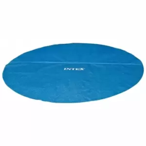 Image of Solar Pool Cover Blue 448cm Polyethylene Intex Blue