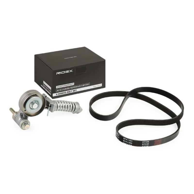 Image of RIDEX 542R0313 V-ribbed belt set V-Ribbed Belt Set (542)