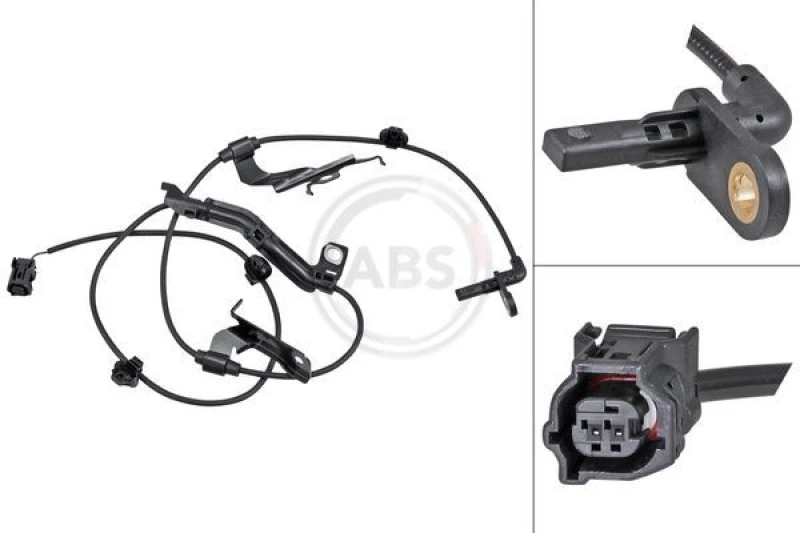 Image of A.B.S. ABS sensor A.B.S. 33002