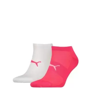 image of Puma 2 Pack Perfect Trainer Socks - Pink