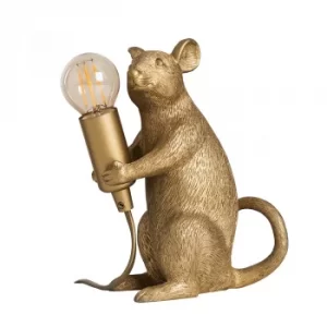 Image of Raymond Rat Gold Table Lamp