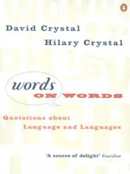 Image of Words on Words by David Crystal and Hilary Crystal Book