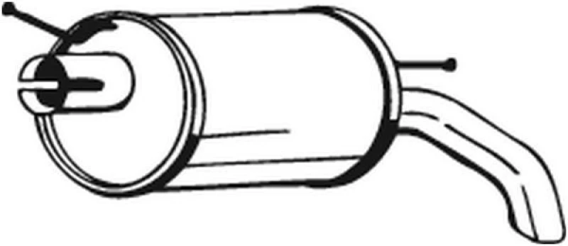 Image of Rear silencer BOSAL 154-511