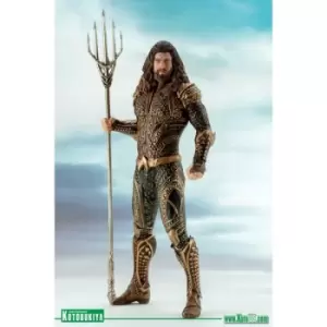 image of Aquaman (Justice League Movie) Kotobukiya ArtFX Figure