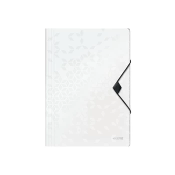 image of WOW 3-FLAP Folder Polypropylene 150 Sheet Capacity A4. White - Outer Carton of 10