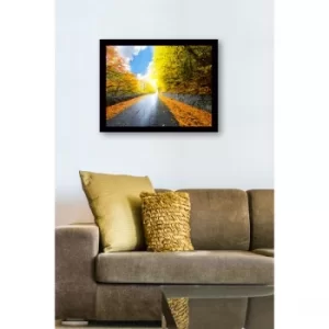 Image of SC0370 Multicolor Decorative Framed MDF Painting