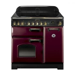 Image of Rangemaster CDL90ECCY-B Classic Deluxe 90cm Ceramic Range Cooker