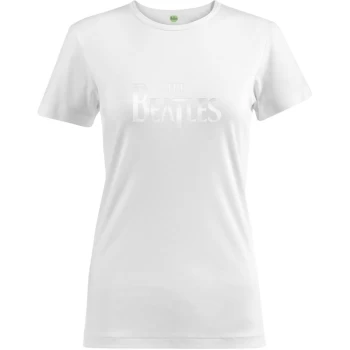 Image of The Beatles - Drop T Womens X-Large T-Shirt - White