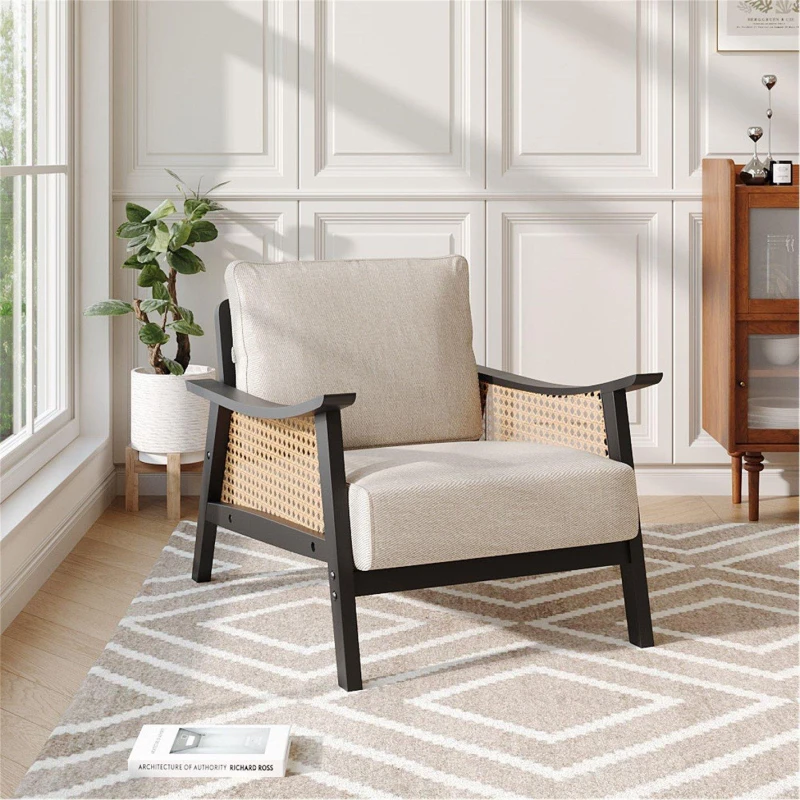 Image of Kabinet UK Mid Century Rattan Chair Beige unisex One size
