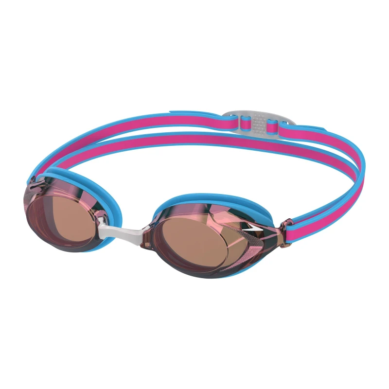 Image of Speedo Vanquisher 3.0 Mirrored Junior Swim Goggle Blue