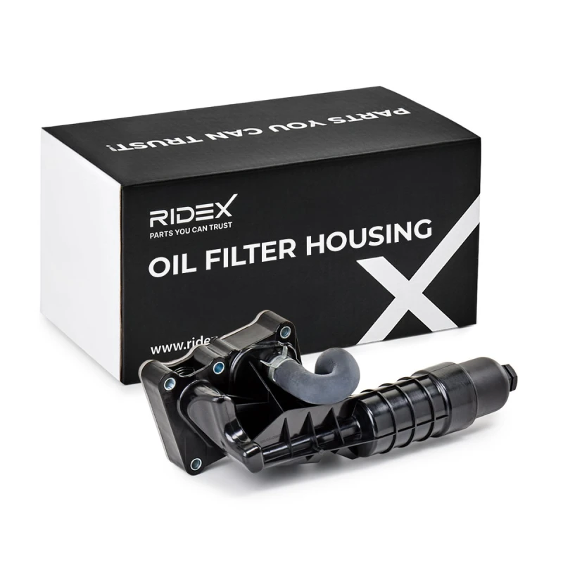 Image of RIDEX Oil filter housing RIDEX 590H0076