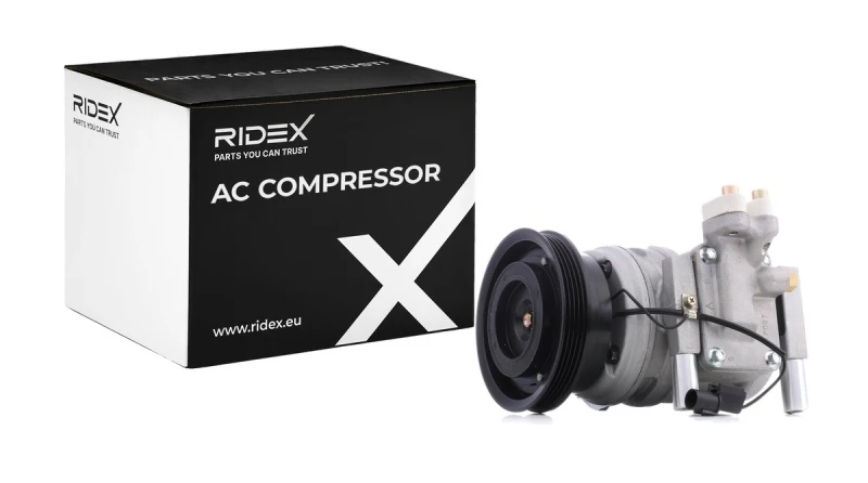 Image of RIDEX Air conditioning compressor RIDEX 447K0458
