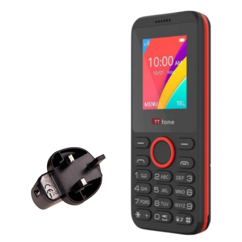 Image of TTfone TTfone TT160 Dual SIM - Quality Mobile Phone for Any Network - Free Mains Charger - Pay as you Go
