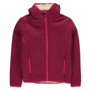 image of Nevica Eva Zip Jacket Junior Girls - Navy/Pink