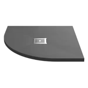 Image of Hudson Reed Quad Shower Tray 800 x 800mm - Grey