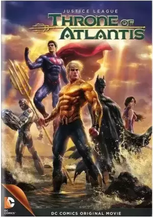 image of Justice League Throne Of Atlantis - 2015 DVD Movie