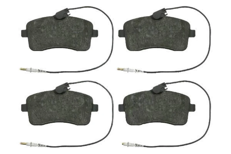Image of Blue PRINT ADP154235 Brake pad set Front Axle, incl. wear warning contact Brake Pad Set,disc brake (402)
