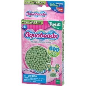 image of Aquabeads Soild Beads (Light Green)