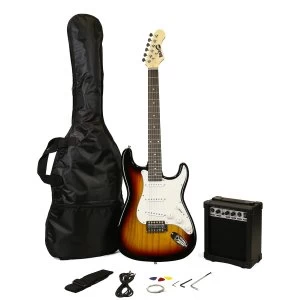 image of RockJam Electric Guitar Pack - Sunburst