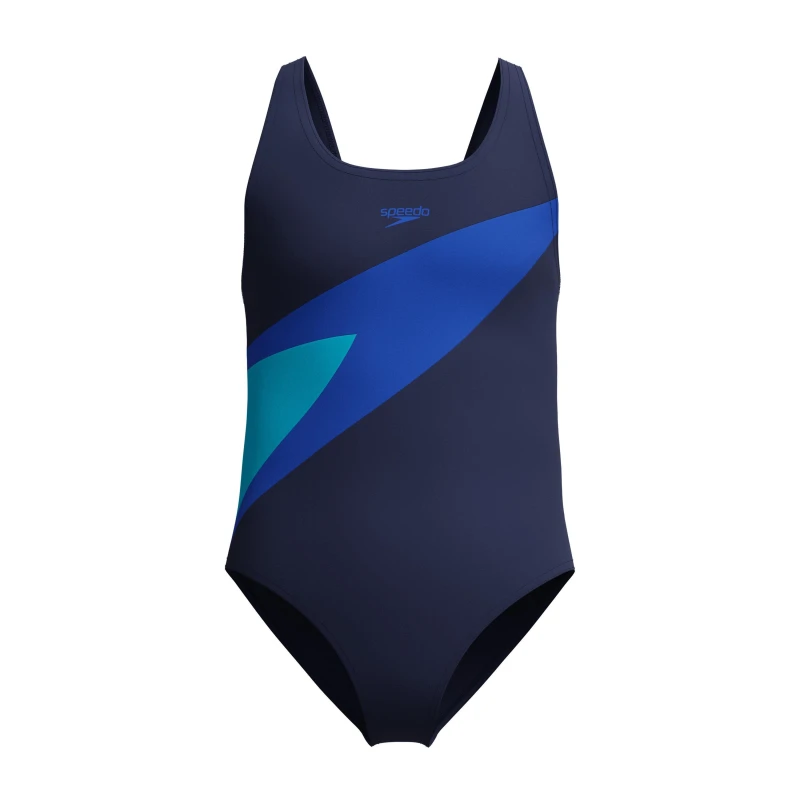 Image of Speedo Kids HB Butterfly One Piece Swimsuit Peacoat/Deep female 13 (XL)