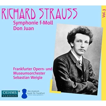 Image of Frankfurt Opera and Museum Orchestra - Richard Strauss: Symphonie F-moll/Don Juan CD