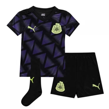 image of Puma Newcastle United Third Baby Kit 2020 2021 - Purple/Black