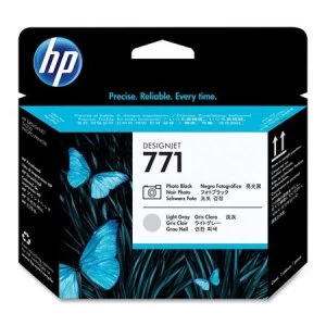Image of HP 771 Photo Black and Light Grey Printhead