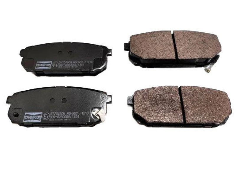 Image of CHAMPION 572549CH Brake pad set with acoustic wear warning Brake Pad Set,disc brake (402)