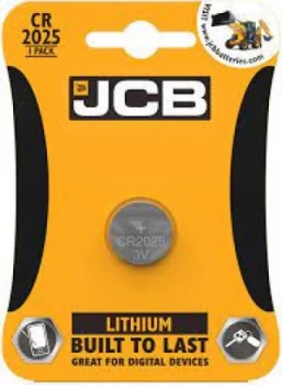 Image of JCB CR2025 Coin Cell Battery