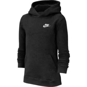 Image of Nike Club Pullover Hoodie Junior Boys - Black