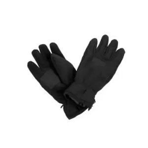 Image of Result TECH Performance Sport Softshell Windproof Water Repellent Gloves (M) (Black)