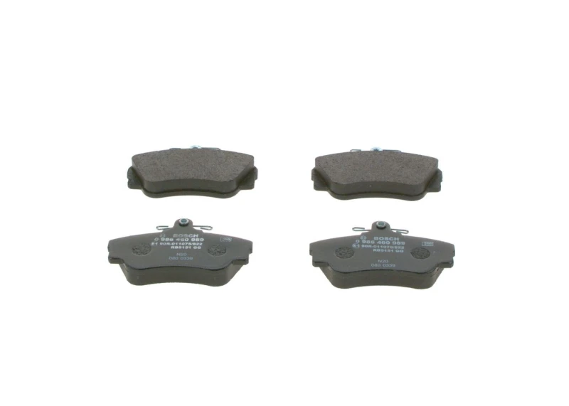 Image of Brake pad set Bosch 0 986 460 989
