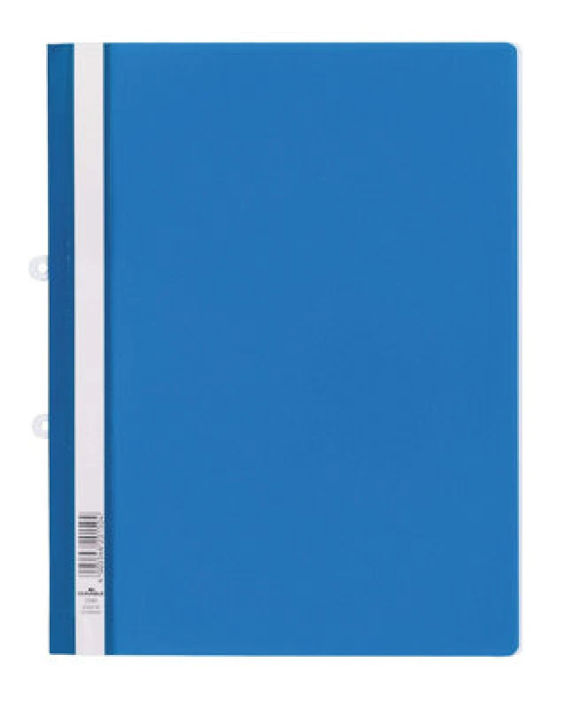 Image of Durable Clear View Project Folder Report File Filing Strip - 25 Pack DRBE258006