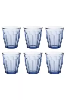 image of Set of 6 Picardie Marine Tumblers 25cl