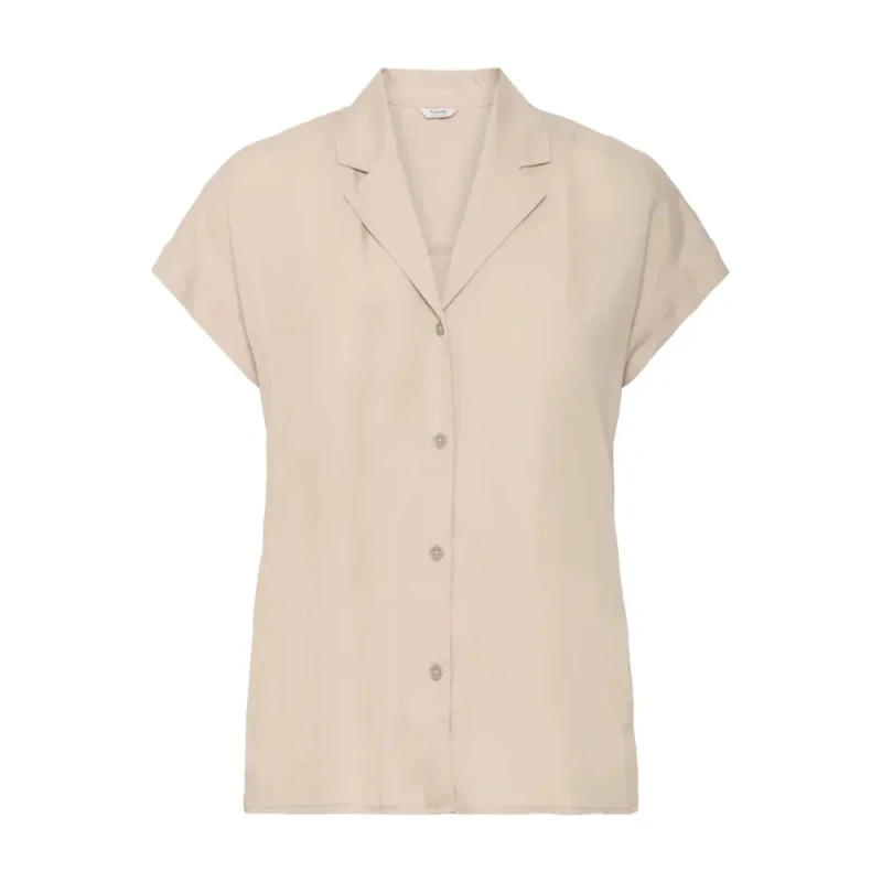 Image of b.Young Womens short-sleeved shirt b.young Kosmo Beige Female 40