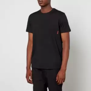 Image of HUGO Bodywear Mens 2-Pack T-Shirts - Black - S