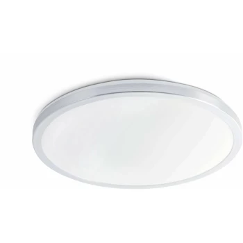 Image of Faro Ami - LED Flush Ceiling Light Aluminium