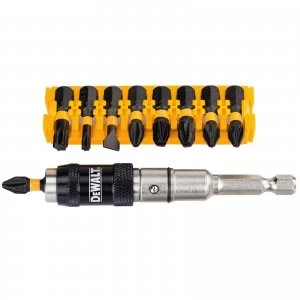 image of DEWALT 10 Piece Impact Torsion Pivoting Holder Screwdriver Bit Set